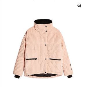Blush Corduroy Ski Jacket